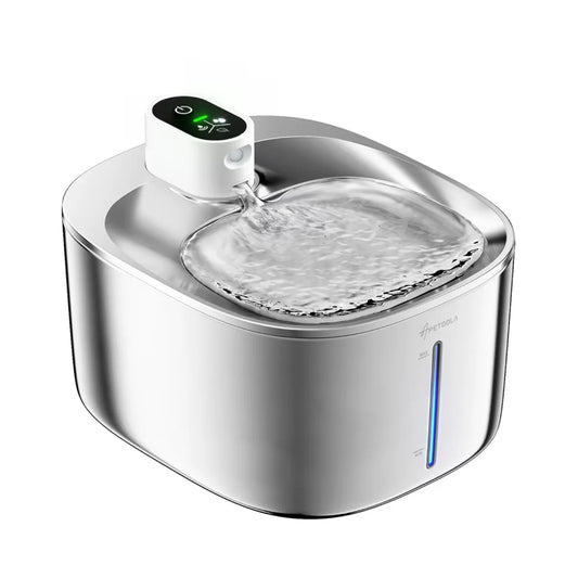4L Wireless Water Fountain with Auto Sensor for Cats & Small Dogs