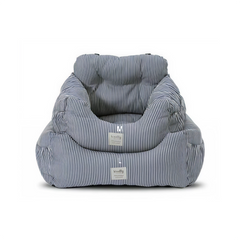 Cozy Dual-Use Dog Bed and Car Safety Seat – Washable Winter Nest for Small & Medium Dogs