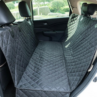 Waterproof Dog Car Seat Cover – Nonslip Hammock-Style Protector with Dual Leash Attachments for Safe and Comfy Rides