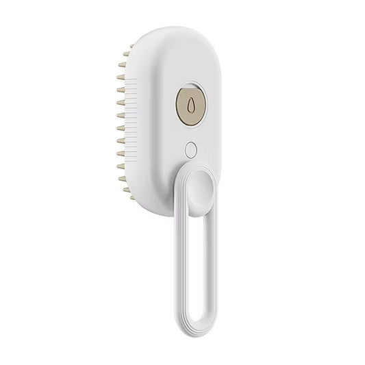 Pet Spray Comb with Detangler & Massager – Groom, Spray & Shine in One Swipe