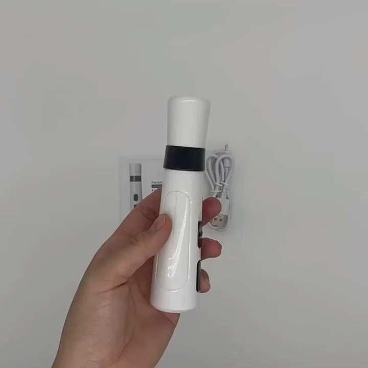 Rechargeable Dog Nail Grinder – USB Charging Electric Pet Nail Clippers for Cats & Dogs