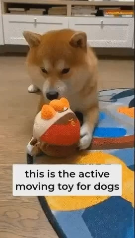 Smart Electric Plush Dog and Cat Toy – Interactive Bouncing Fun for Indoor Play